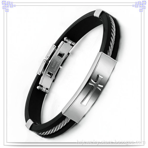 Silicone Wristband Bracelet Jewelry Fashion for Children (HR3074)